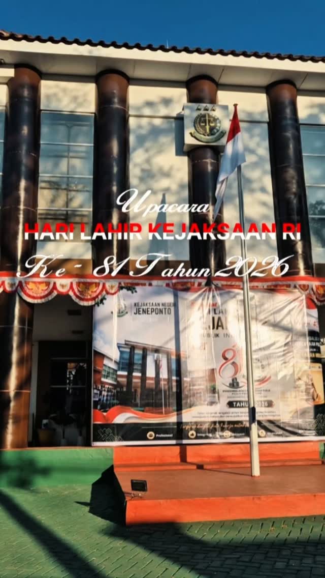 Upacara Peringatan Hari Lahir Kejaksaan Republik Indonesia ke-81 Tahun 2026