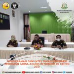 PENGARAHAN JAM INTEL DAN SOSIALISASI PEDOMAN JAKSA AGUNG RI NOMOR 20 TAHUN 2021
