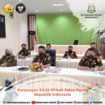 Kunjungan Kerja Virtual Jaksa Agung Republik Indonesia