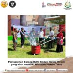 Pemusnahan Barang Bukti Tindak Pidana Umum