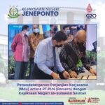 Penandatanganan Perjanjian Kerjasama (Mou) antara PT.PLN (Persero) dengan Kejaksaan Negeri se-Sulawesi Selatan