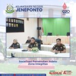 Sosialisasi Pemenuhan Indeks Zona Integritas