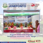 Program pelaksanaan kegiatan pemeriksaan kesehatan “gratis” warga