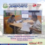 Lelang Terhadap Barang Rampasan Dan Barang Temuan Yang Dilakukan Secara Online