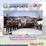 Pengukuhan Forum Kemitraan Polisi Masyarakat Kabupaten Jeneponto