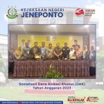 Sosialisasi Dana Alokasi Khusus (DAK) Tahun Anggaran 2023