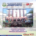 Upacara Peringatan Hari Ulang Tahun Republik Indonesia Ke-78