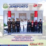 Upacara Peringatan Hari Ulang Tahun Republik Indonesia Ke-78
