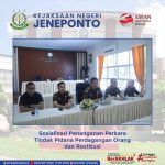 Sosialisasi Penanganan Perkara Tindak Pidana Perdagangan Orang dan Restitusi