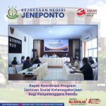 Rapat Koordinasi Optimalisasi Pelaksanaan Program Jaminan Sosial Ketenagakerjaan Bagi Penyelenggara Pemilu