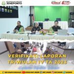 Verifikasi Laporan Triwulan IV TA 2023